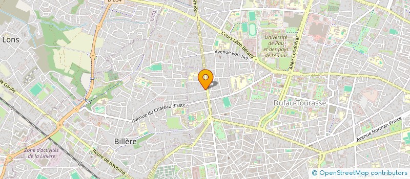 localisation de l'entreprise MONSIEUR ISSA MOUSSAID à PAU