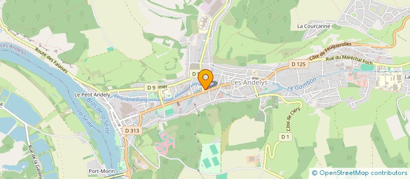 localisation de l'entreprise MONSIEUR ISSA NIAKATE  LES ANDELYS