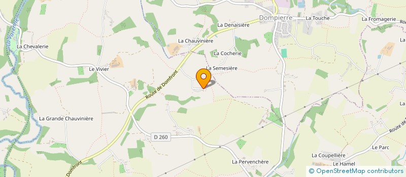 localisation de l'entreprise MONSIEUR ISSA PRUNIER à CHAMPSECRET