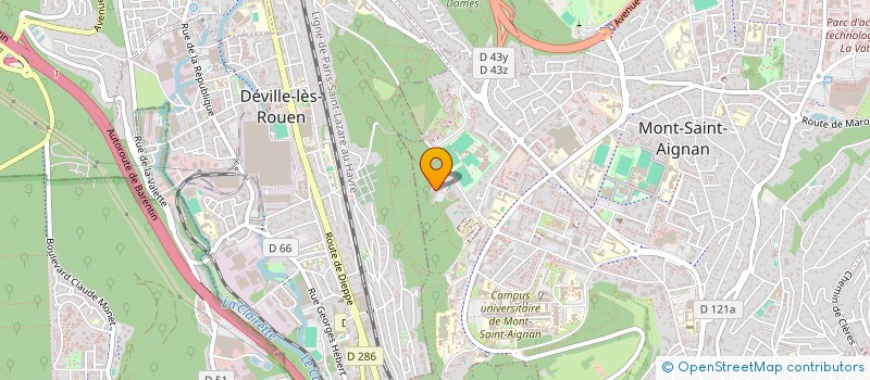 localisation de l'entreprise MONSIEUR ISSA SANGARE à MONT-SAINT-AIGNAN
