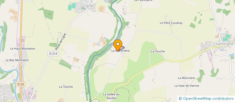 localisation de l'entreprise MONSIEUR ISSA SIDIBE  CHANTRIGNE