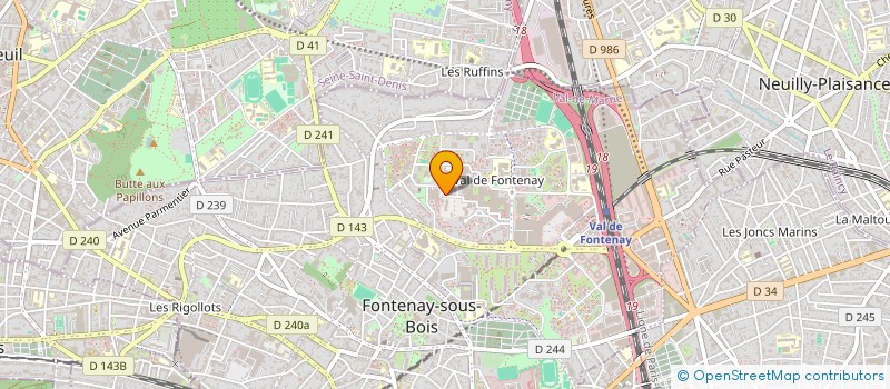 localisation de l'entreprise MONSIEUR ISSA SIDIBE à FONTENAY-SOUS-BOIS