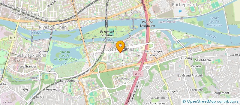 localisation de l'entreprise MONSIEUR ISSA SISSOKO  TOURS