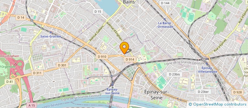 localisation de l'entreprise MONSIEUR ISSA SOUMARE  EPINAY-SUR-SEINE