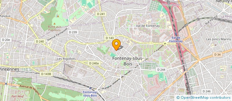 localisation de l'entreprise MONSIEUR ISSA SOUMARE à FONTENAY-SOUS-BOIS