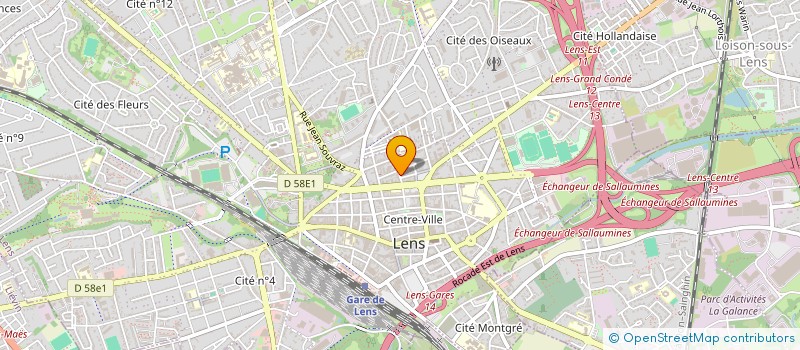 localisation de l'entreprise MONSIEUR ISSA SOUMARE  LENS