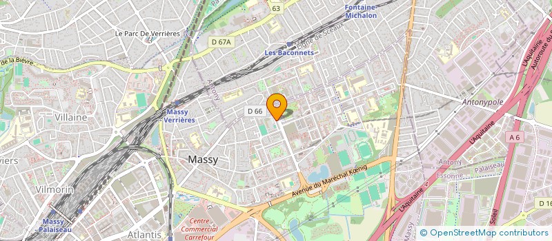 localisation de l'entreprise MONSIEUR ISSA TOURE à MASSY