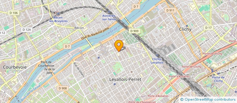 localisation de l'entreprise MONSIEUR ISSA TRAORE à LEVALLOIS-PERRET
