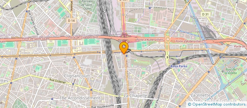 localisation de l'entreprise MONSIEUR ISSA TRAORE  PARIS