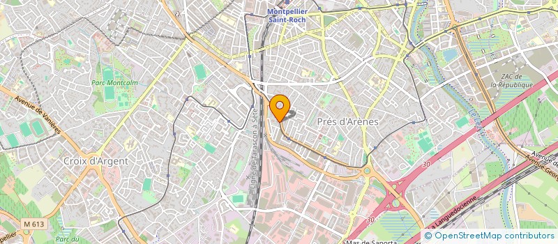 localisation de l'entreprise MONSIEUR ISSA YEDAN à MONTPELLIER