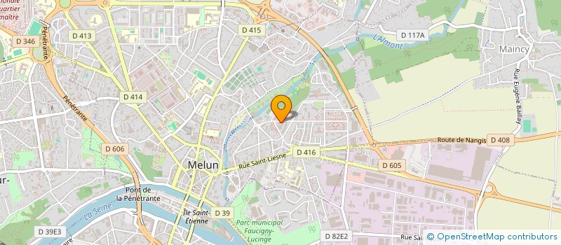 localisation de l'entreprise MONSIEUR ISSAAK IBRAHIM KHAMIS à MELUN