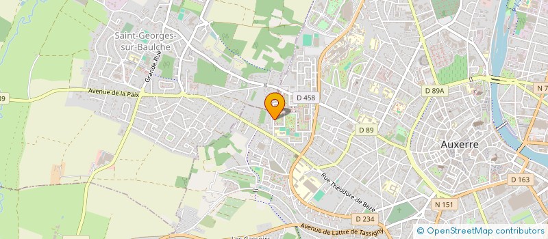 localisation de l'entreprise MONSIEUR ISSAKA KABORE à AUXERRE