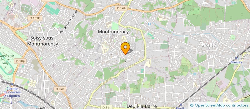 localisation de l'entreprise MONSIEUR ISSAKHA BAKERI  MONTMORENCY