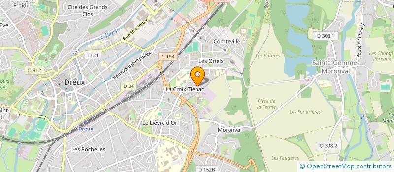 localisation de l'entreprise MONSIEUR ISSAKHA TOURE à DREUX