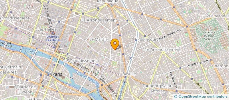 localisation de l'entreprise MONSIEUR ISSAKHAR COHEN  PARIS