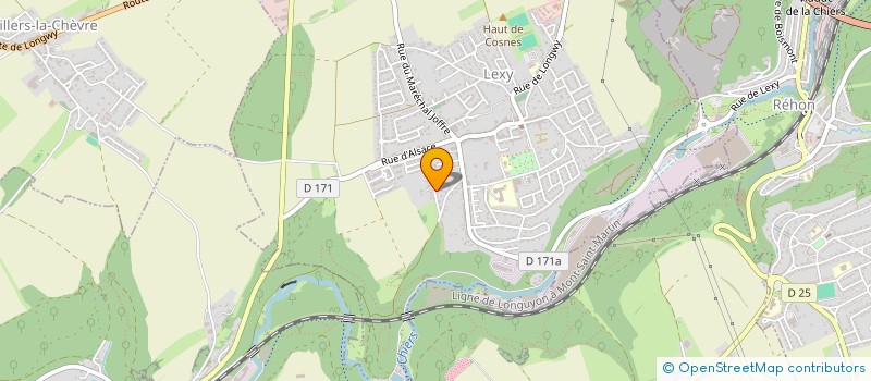 localisation de l'entreprise MONSIEUR ISSAM AKDIMI  LEXY