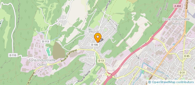 localisation de l'entreprise MONSIEUR ISSAM ALI à OYONNAX
