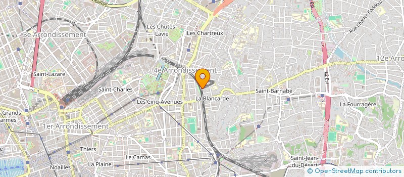 localisation de l'entreprise MONSIEUR ISSAM AMRANI JOUTEY à MARSEILLE