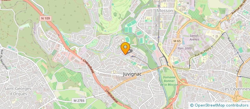 localisation de l'entreprise MONSIEUR ISSAM ARABAT-ZIANE  JUVIGNAC
