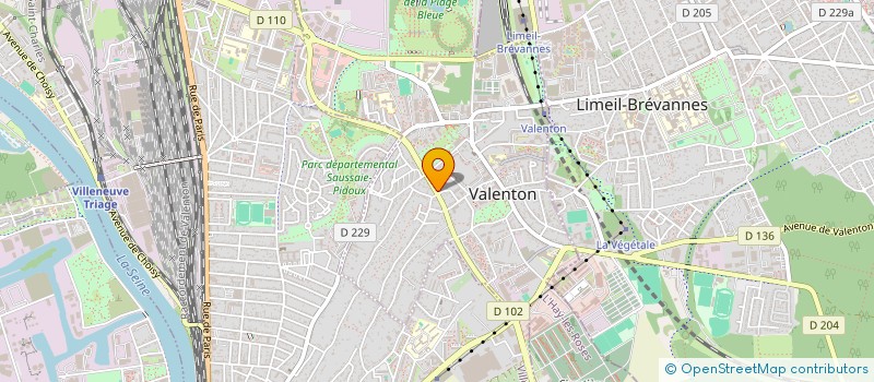 localisation de l'entreprise MONSIEUR ISSAM ATOUI  VALENTON