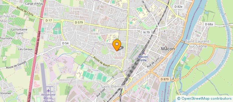localisation de l'entreprise MONSIEUR ISSAM AYADI à MACON