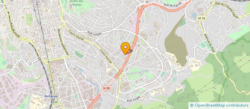 localisation de l'entreprise MONSIEUR ISSAM BAMMOU  SAINT-ETIENNE