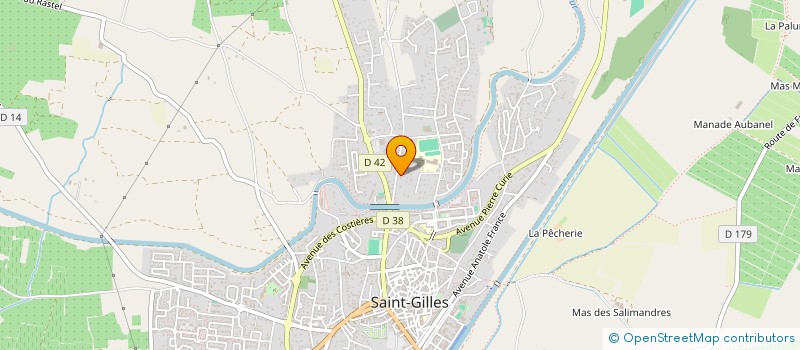 localisation de l'entreprise MONSIEUR ISSAM BENABDELHAK  SAINT-GILLES