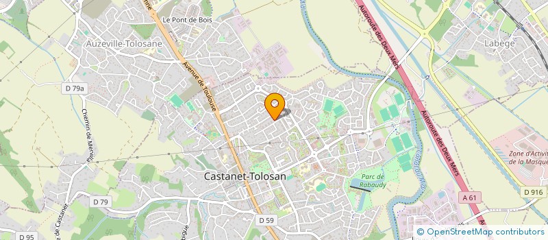 localisation de l'entreprise MONSIEUR ISSAM BENDALI à CASTANET-TOLOSAN