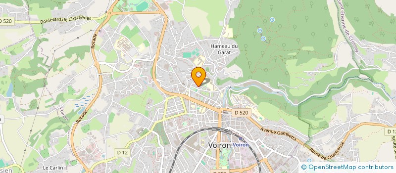 localisation de l'entreprise MONSIEUR ISSAM BOUAKKAZ à VOIRON