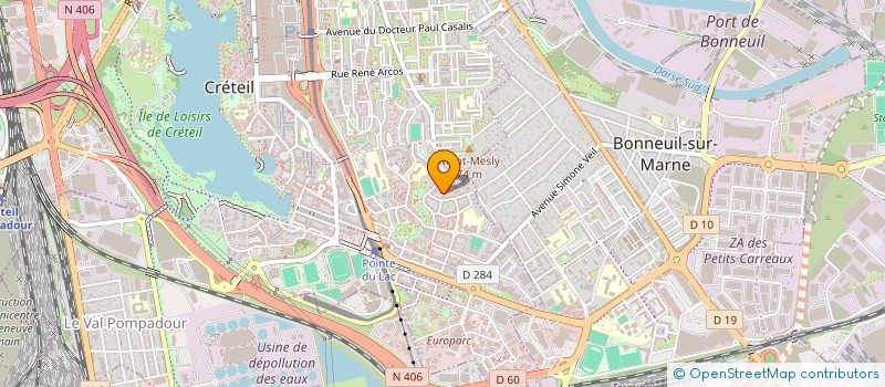 localisation de l'entreprise MONSIEUR ISSAM BOUAKKAZ  CRETEIL