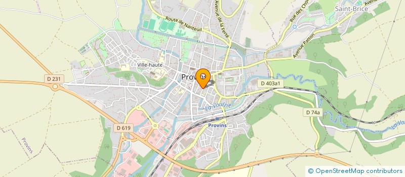 localisation de l'entreprise MONSIEUR ISSAM BOUCHAMA à PROVINS