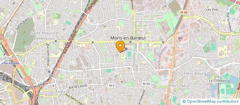 localisation de l'entreprise MONSIEUR ISSAM BOUYARDEN  MONS-EN-BARUL