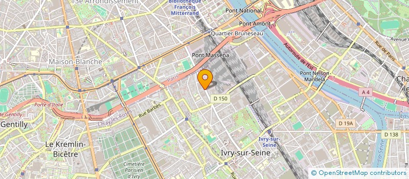 localisation de l'entreprise MONSIEUR ISSAM BOUZEMMI  IVRY-SUR-SEINE