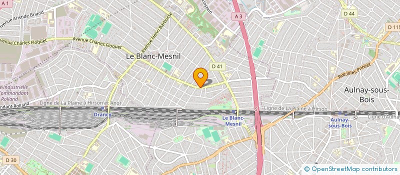 localisation de l'entreprise MONSIEUR ISSAM CHAABANE à LE BLANC-MESNIL