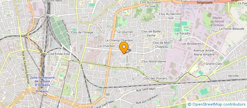 localisation de l'entreprise MONSIEUR ISSAM CHENNOUF à ORLEANS