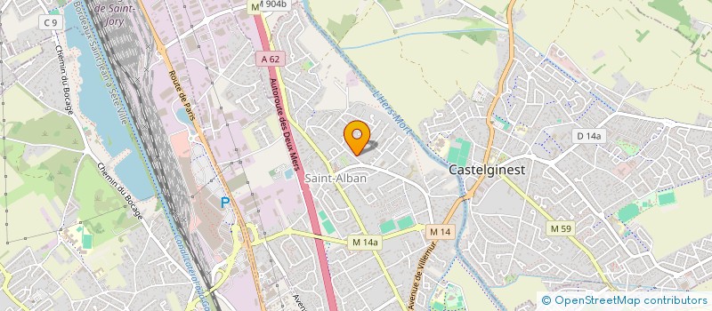 localisation de l'entreprise MONSIEUR ISSAM CHERAITI  SAINT-ALBAN