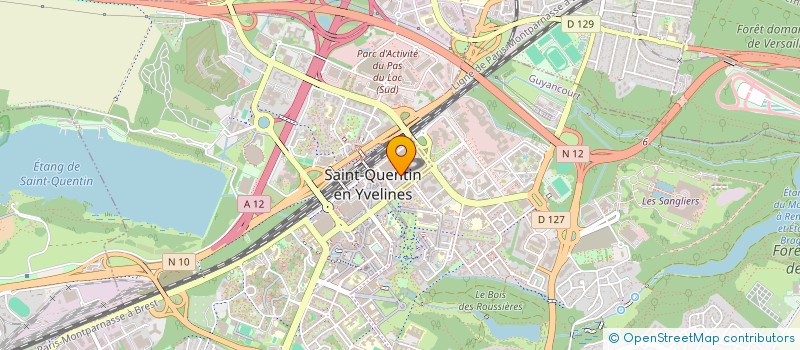 localisation de l'entreprise MONSIEUR ISSAM CHRAIBI  MONTIGNY-LE-BRETONNEUX