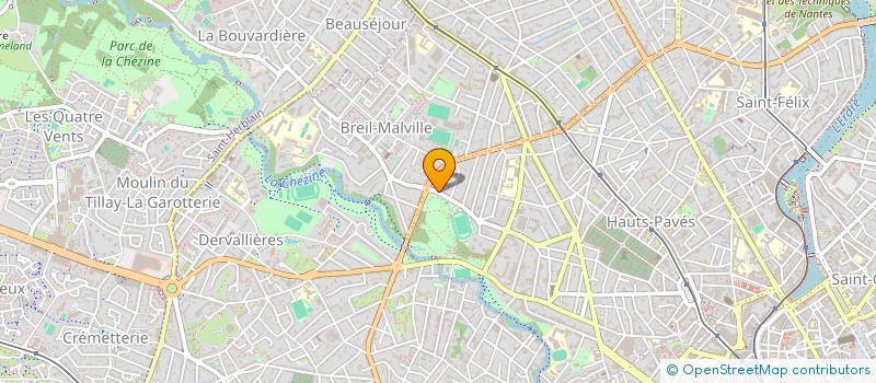 localisation de l'entreprise MONSIEUR ISSAM DRAOUI à NANTES