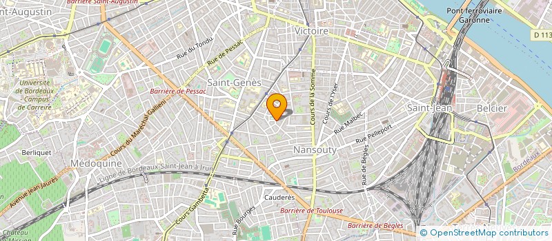 localisation de l'entreprise MONSIEUR ISSAM EDDINE BELABED  BORDEAUX