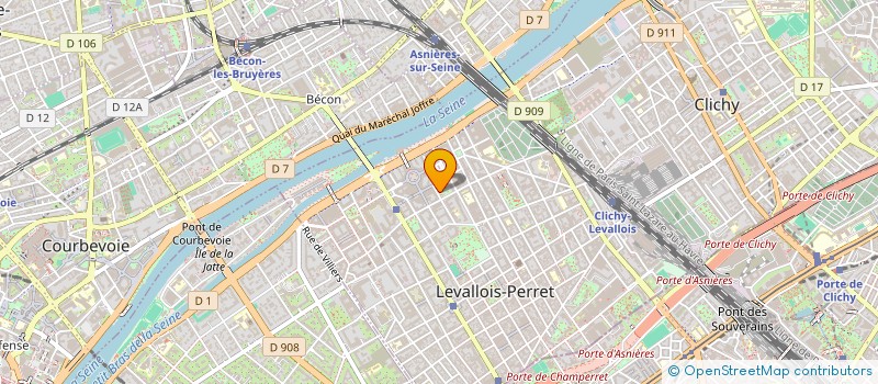 localisation de l'entreprise MONSIEUR ISSAM-EDDINE KHAOUDI  LEVALLOIS-PERRET