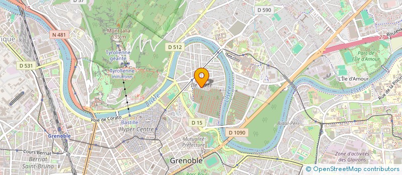 localisation de l'entreprise MONSIEUR ISSAM EDDINE ZRELLI  GRENOBLE