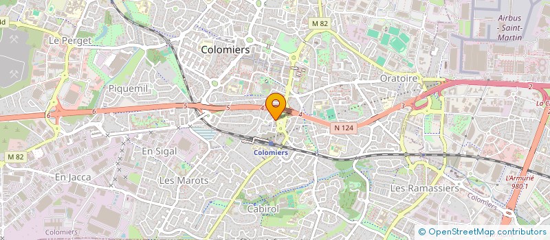 localisation de l'entreprise MONSIEUR ISSAM EL AZHARI  COLOMIERS
