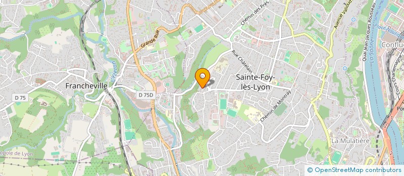 localisation de l'entreprise MONSIEUR ISSAM EL-GHALBZOURI  SAINTE-FOY-LES-LYON