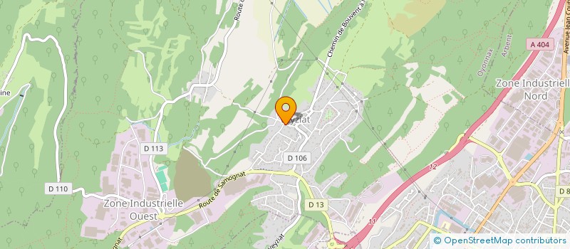 localisation de l'entreprise MONSIEUR ISSAM EL HAMDI à OYONNAX