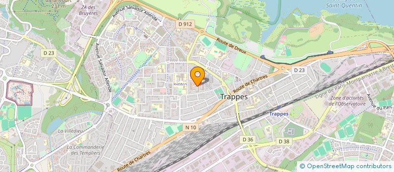 localisation de l'entreprise MONSIEUR ISSAM EL HAROUAT  TRAPPES