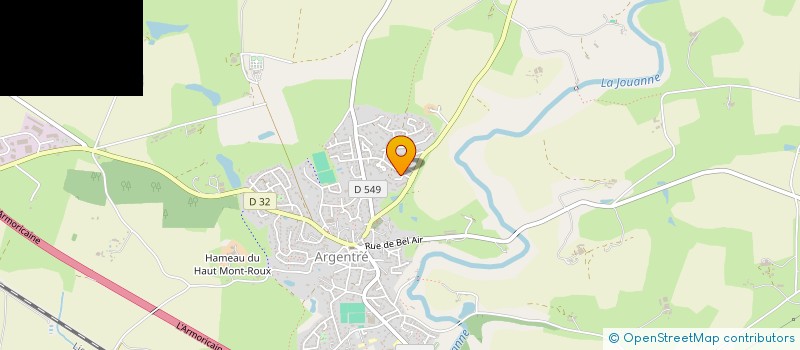 localisation de l'entreprise MONSIEUR ISSAM ETER  ARGENTRE