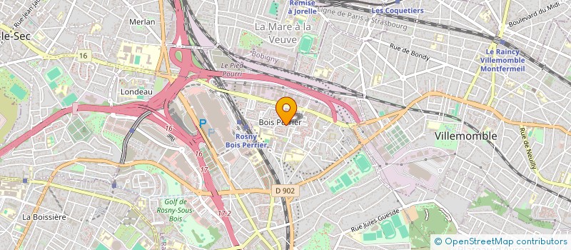 localisation de l'entreprise MONSIEUR ISSAM FADHLAOUI à ROSNY-SOUS-BOIS