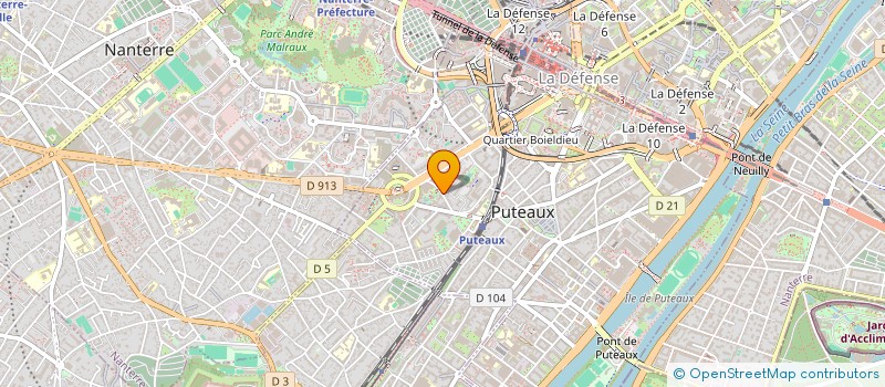 localisation de l'entreprise MONSIEUR ISSAM FALIH à PUTEAUX