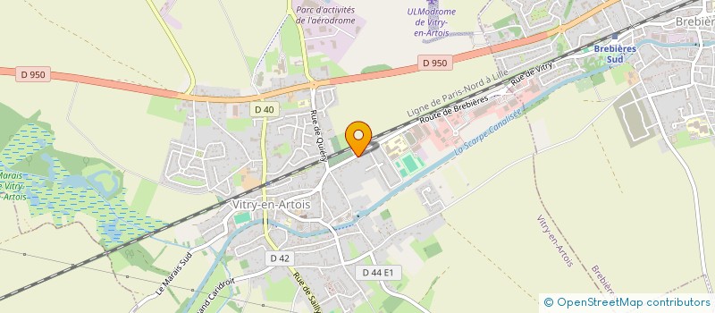 localisation de l'entreprise MONSIEUR ISSAM FARHAT  VITRY-EN-ARTOIS