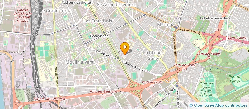 localisation de l'entreprise MONSIEUR ISSAM GRIMET  LYON